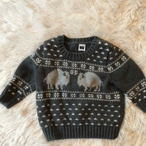 Baby Boy Janie and Jack Buffalo Sweater